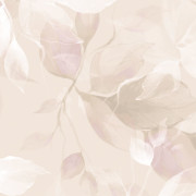 Panoramique vinyle sur intissé Souffle Végétal rose nude- 200X280cm - Wonderwalls 3 - Casadeco - WDWT202284503V