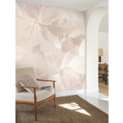 Panoramique intissé Souffle Végétal rose nude - 200X310cm - Wonderwalls 3 - Casadeco - WDWT202284404NW