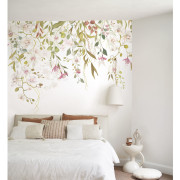 Panoramique vinyle sur intissé Orchidées en vol - 300X310cm - Wonderwalls 3 - Casadeco - WDWT202167109V