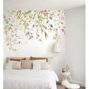 Panoramique vinyle sur intissé Orchidées en vol - 300x250cm - Wonderwalls 3 - Casadeco - WDWT202167107V