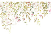Panoramique vinyle sur intissé Orchidées en vol - 300x280cm - Wonderwalls 3 - Casadeco - WDWT202167108V