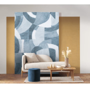 Panoramique intissé Nébuleuse d'encre - 200X310cm - Wonderwalls 3 - Casadeco - WDWT202296404NW