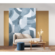 Panoramique intissé Nébuleuse d'encre - 200X250cm - Wonderwalls 3 - Casadeco - WDWT202296405NW