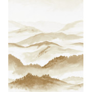 Panoramique intissé Echo des vallées sépia - 200X250cm - Wonderwalls 3 - Casadeco - WDWT202172005NW