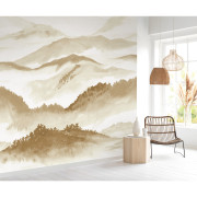 Panoramique intissé Echo des vallées sépia - 200X280cm - Wonderwalls 3 - Casadeco - WDWT202172003NW