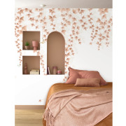 Panoramique intissé Lierre suspendu terracotta - 300x310cm - Wonderwalls 3 - Casadeco - WDWT202274209NW
