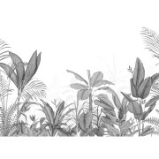 Panoramique intissé Eden Tropical noir- 400X280cm - Wonderwalls 3 - Casadeco - WDWT202339411NW