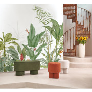 Panoramique intissé Eden Tropical vert palme- 400X280cm - Wonderwalls 3 - Casadeco - WDWT202337211NW