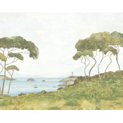 Panoramique intissé Pinèdes Littorales - 400x310cm - Wonderwalls 3 - Casadeco - WDWT202237012NW