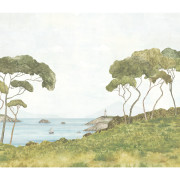 Panoramique intissé Pinèdes Littorales - 300x250cm - Wonderwalls 3 - Casadeco - WDWT202237007NW