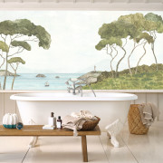Panoramique intissé Pinèdes Littorales - 300x250cm - Wonderwalls 3 - Casadeco - WDWT202237007NW
