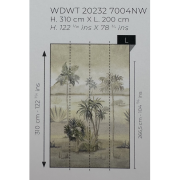 Panoramique intissé Vallée du Drâa - 200X310cm - Wonderwalls 3 - Casadeco - WDWT202327004NW