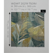 Panoramique vinyle sur intissé Nuance d'horizon - 300X310cm - Wonderwalls 3 - Casadeco - WDWT202197509V