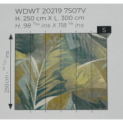 Panoramique vinyle sur intissé Nuance d'horizon - 300X250cm - Wonderwalls 3 - Casadeco - WDWT202197507V