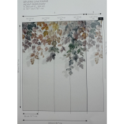 Panoramique vinyle sur intissé Rêveries d'automne- 200X280cm - Wonderwalls 3 - Casadeco - WDWT202186103V