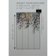 Panoramique intissé Rêveries d'automne- 200X310cm - Wonderwalls 3 - Casadeco - WDWT202186004NW