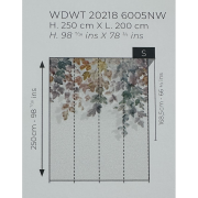 Panoramique intissé Rêveries d'automne- 200X250cm - Wonderwalls 3 - Casadeco - WDWT202186005NW