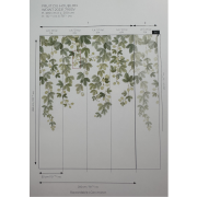 Panoramique vinyle sur intissé Fruit du houblon - 200X280cm - Wonderwalls 3 - Casadeco - WDWT202317903V