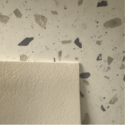 Sol PVC - Marmette T32 - Terrazzo beige et gris - Bingo Stone - IVC - rouleau 4M