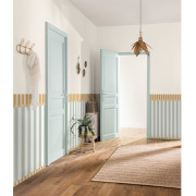 Soubassement intissé Base Line bleu - Mix & Stripes - Caselio - MIP107832600