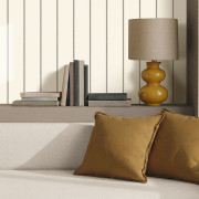 Papier peint vinyle sur intissé Dot lines taupe noir - Mix & Stripes - Caselio - MIP107751295