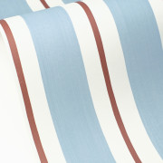 Papier peint vinyle sur intissé Painted lines bleu bordeaux - Mix & Stripes - Caselio - MIP107816074