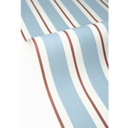 Papier peint vinyle sur intissé Painted lines bleu bordeaux - Mix & Stripes - Caselio - MIP107816074