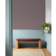Papier peint vinyle sur intissé Bold Line bleu bordeaux - Mix & Stripes - Caselio - MIP107766089