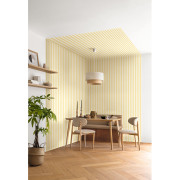 Papier peint vinyle sur intissé Bold Line jaune - Mix & Stripes - Caselio - MIP107762020