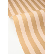 Papier peint vinyle sur intissé Bold Line rose orange - Mix & Stripes - Caselio - MIP107764028
