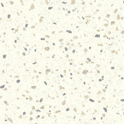 Sol PVC - Marmette T32 - Terrazzo beige et gris - Bingo Stone - Essential - IVC - rouleau 4M