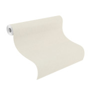 Papier peint vinyle sur intissé Uni Florentine blanc - Florentine IV - Rasch - 484519