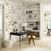 Papier peint vinyle sur intissé Magnolias crème - Florentine IV - Rasch - 481235