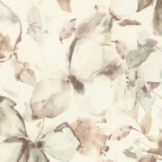 Papier peint vinyle sur intissé Magnolias crème - Florentine IV - Rasch - 481235