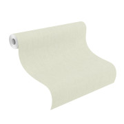 Papier peint vinyle sur intissé Uni Florentine vert pastel - Florentine IV - Rasch - 484786