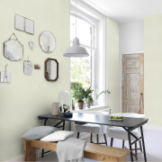 Papier peint vinyle sur intissé Uni Florentine vert pastel - Florentine IV - Rasch - 484786