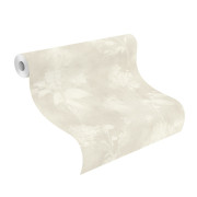 Papier peint vinyle sur intissé Lilas gris - Florentine IV - Rasch - 481457