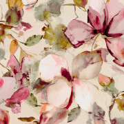 Panoramique vinyle sur intissé Magnolias rose - 265x300cm - Florentine IV - Rasch - 367577
