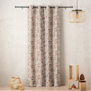 Rideau à œillets Mésange rose - 140x260cm - Linder - 1448-60-10214-375