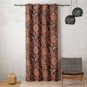 Rideau à œillets Perse jaune - 140x260cm - Linder - 1448-35-10215-375