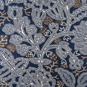 Rideau à œillets Perse bleu - 140x260cm - Linder - 1448-45-10215-375