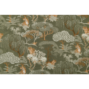 Rideau à œillets Negara vert - 140x260cm - Linder - 1448-80-10213-375