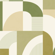 Papier peint vinyle sur intissé Sigma vert - Forma - Caselio - FOA107847070
