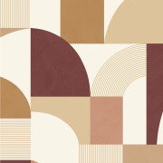 Papier peint vinyle sur intissé Sigma bordeaux - Forma - Caselio - FOA107848080