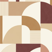 Papier peint vinyle sur intissé Sigma bordeaux - Forma - Caselio - FOA107848080