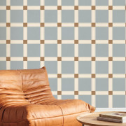 Papier peint vinyle sur intissé Blocks bleu doux - Forma - Caselio - FOA107866000