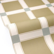 Papier peint vinyle sur intissé Blocks vert - Forma - Caselio - FOA107867060