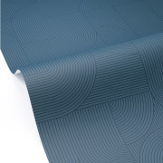 Papier peint vinyle sur intissé Interlace bleu - Forma - Caselio - FOA107876001