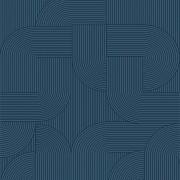 Papier peint vinyle sur intissé Interlace bleu - Forma - Caselio - FOA107876001