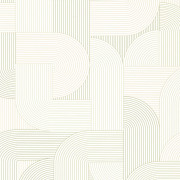 Papier peint vinyle sur intissé Interlace vert amande - Forma - Caselio - FOA107877000